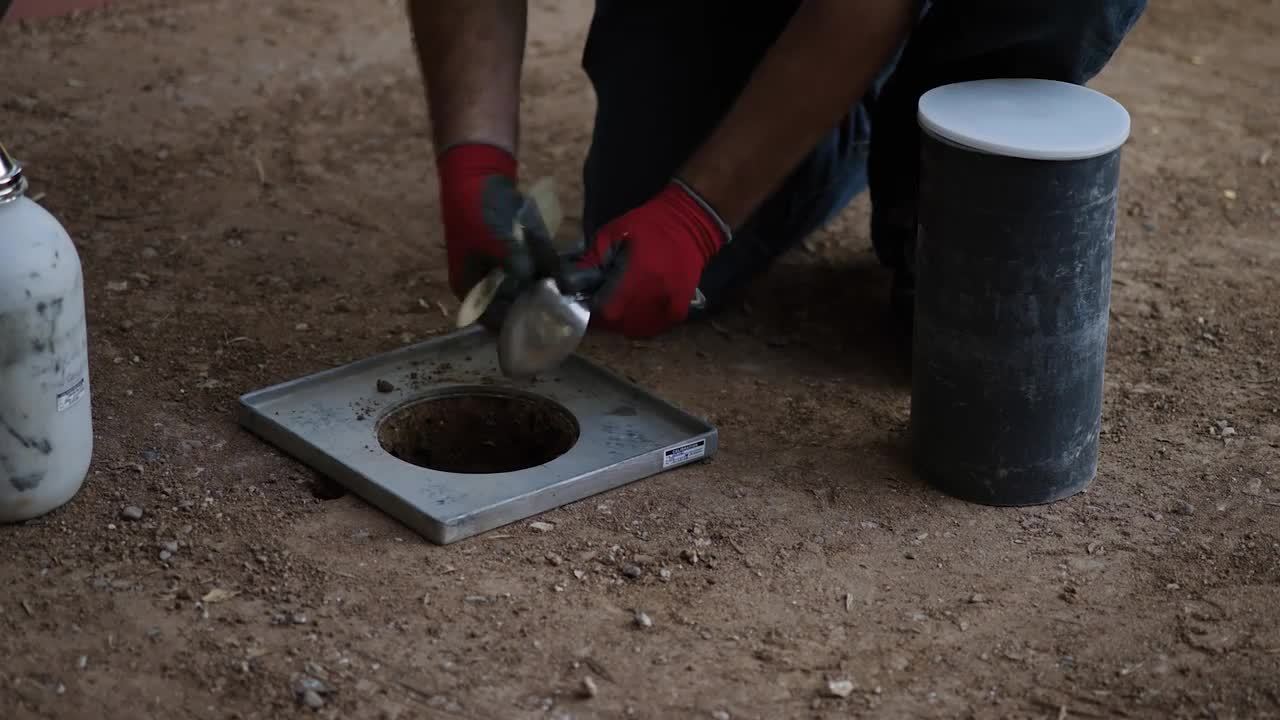 Sand Cone Test for InPlace Density